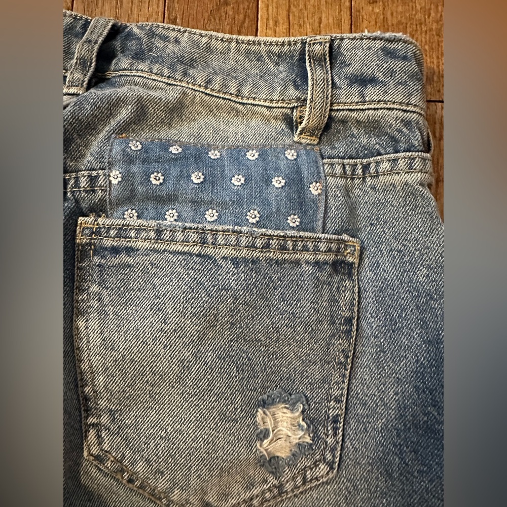 We The Free Patchwork (Free People) Patchwork Flare Jeans - Picture 14 of 16